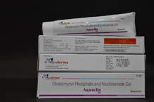 aqua derma pharma franchise company	gel clindamycin phosphate.JPG	